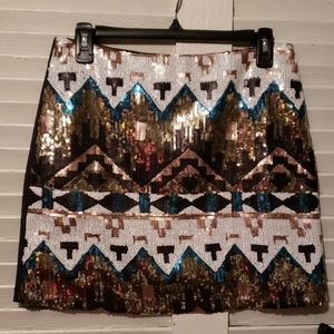Lulumari Sequin Skirt